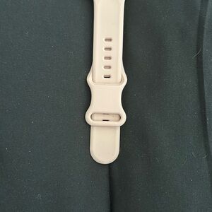 Apple Pink Silicone Sports Watch Band
